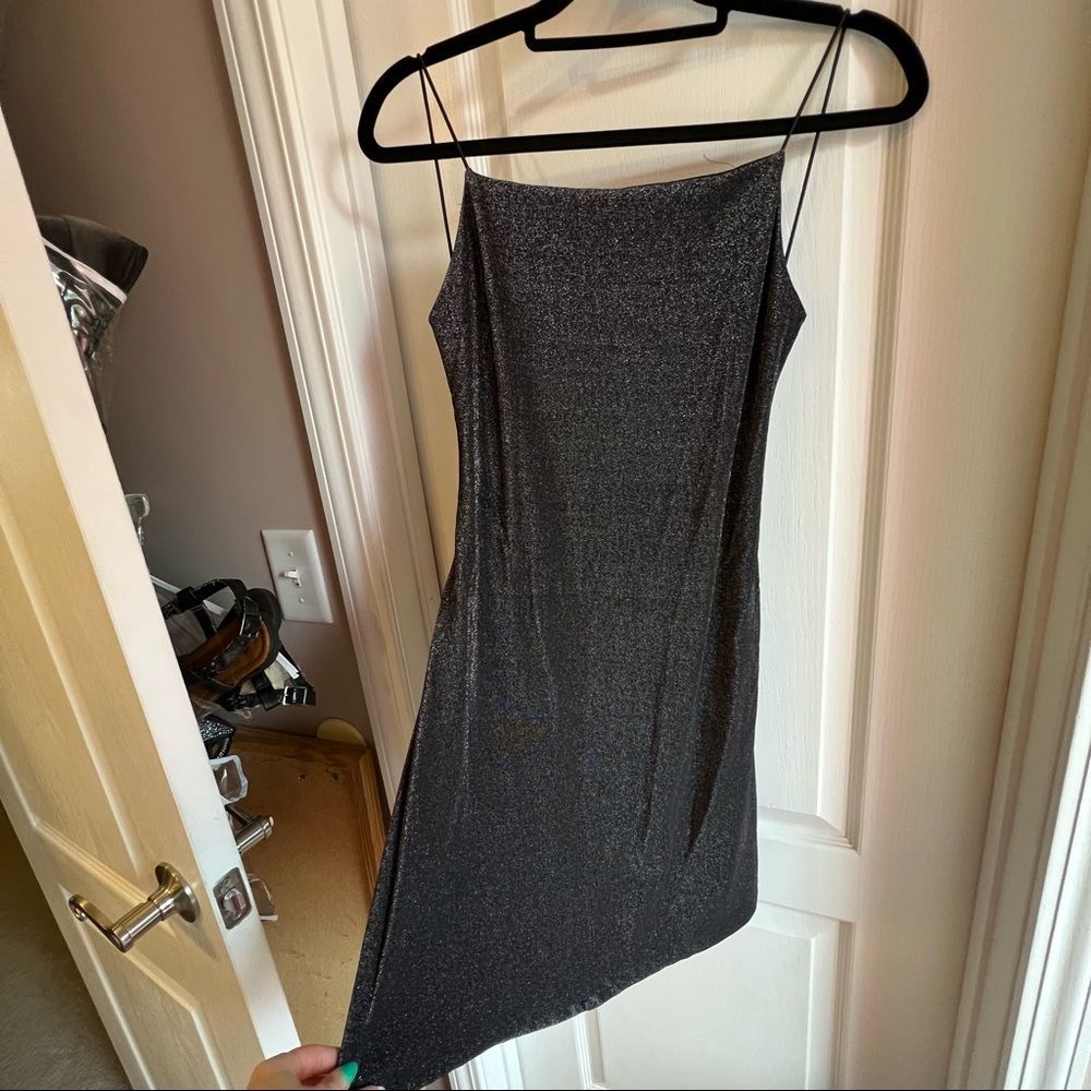 Sparkly Backless Mini Dress - Size Small - Picture 2 of 5